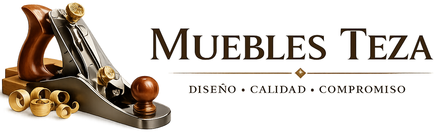 Logo, muebles teza.